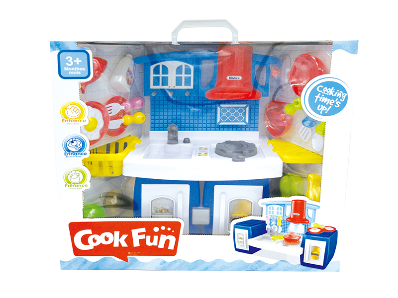 Kitchen Set( Sound And Light)