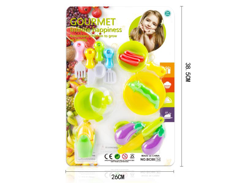 Cutting Fruits And Vegetable Set 14pcs