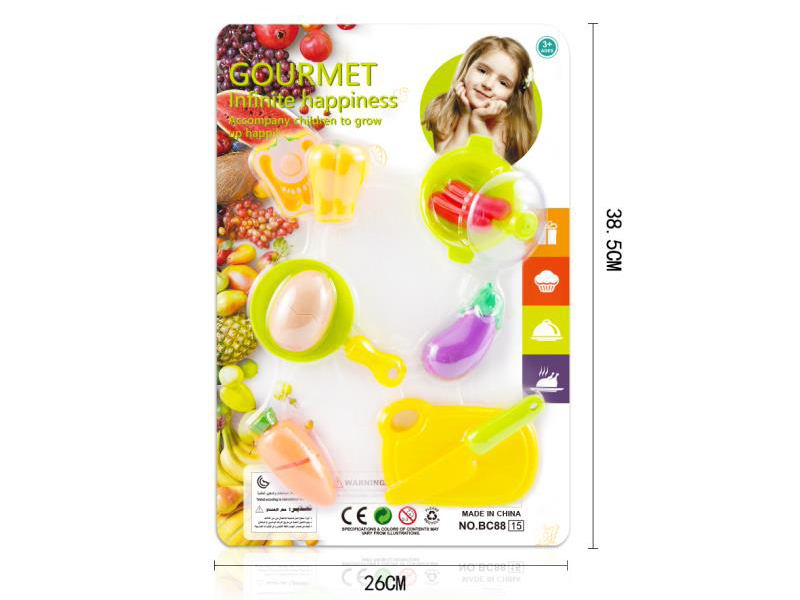 Cutting Fruits And Vegetable Set 10pcs