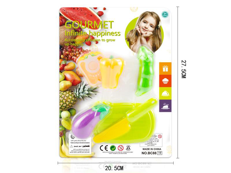 Cutting Fruits And Vegetable Set 5pcs