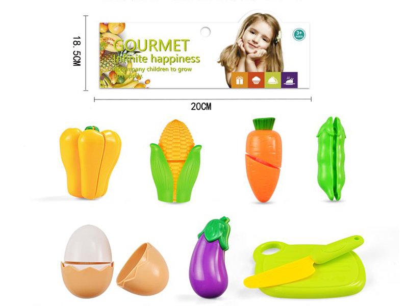 Cutting Fruits And Vegetable Set 8pcs