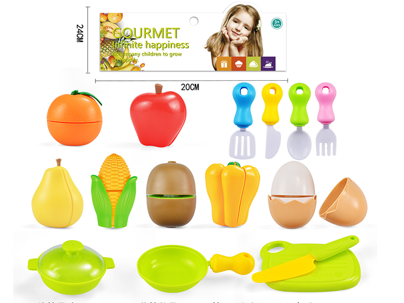 Cutting Fruits And Vegetable Set 16pcs
