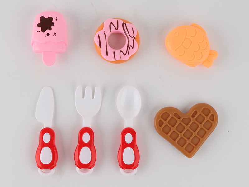 Pretend Play Toy Cutting Cake Set 8pcs