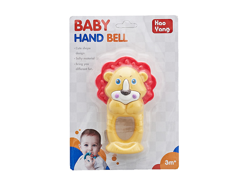 Teether Lion Bell