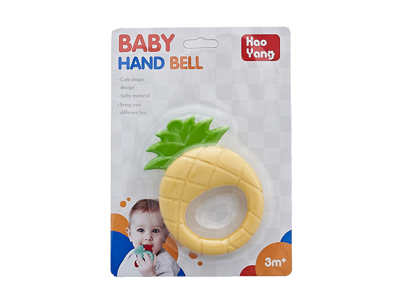 Teether Pineapple Bell