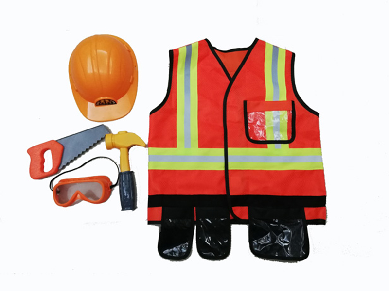 Engineering Suit With Plastic Cap