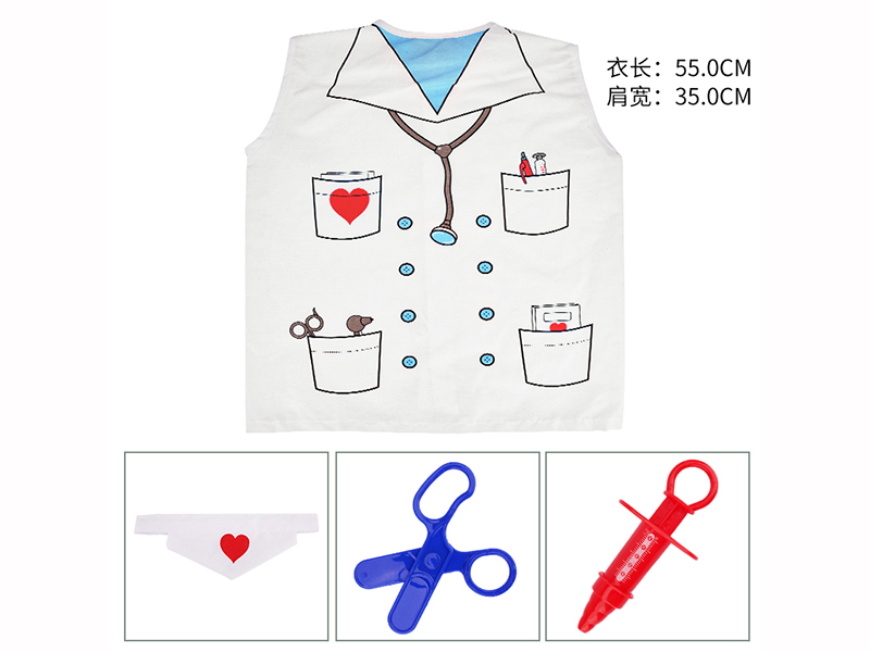 Doctor Dress Up(with Thermometer, Needles)