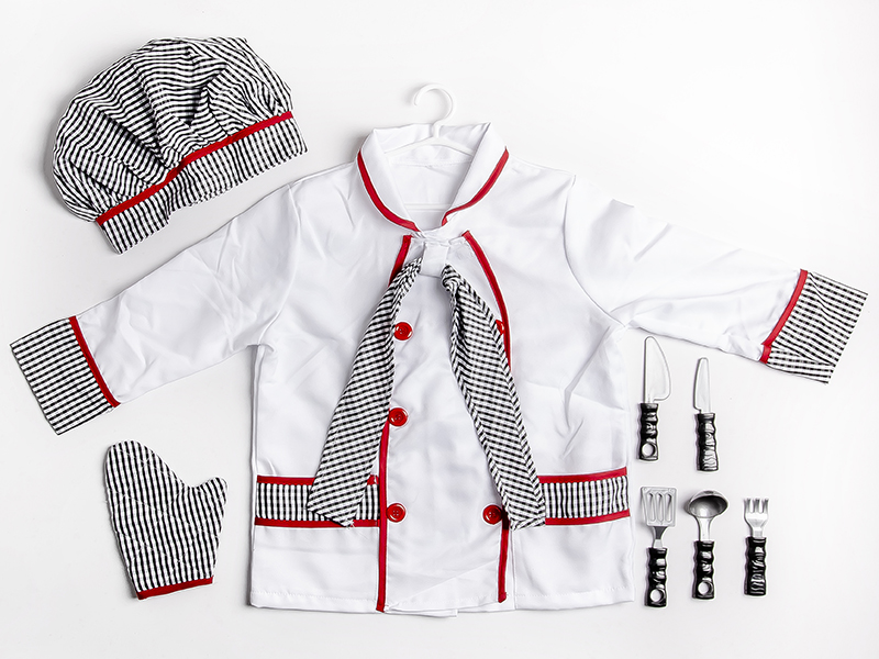 Chef Clothes + Gloves Hats