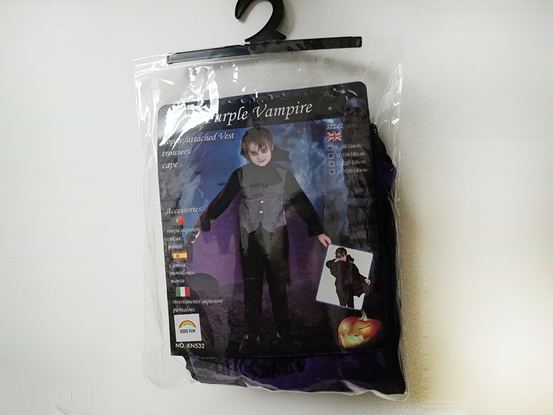Vampire Prince Costume(Upper Outer Garment,Trousers ,Cloak )