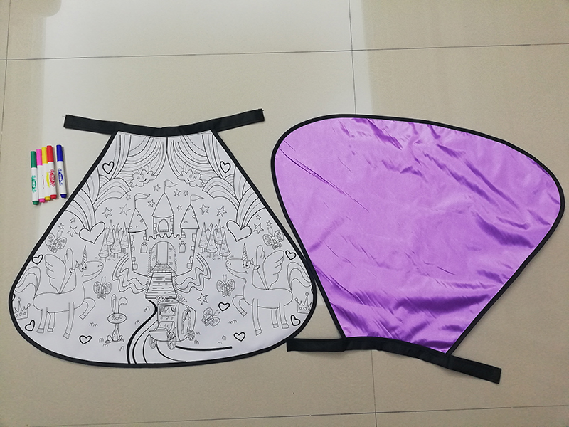 DIY Painting Castle Cloak