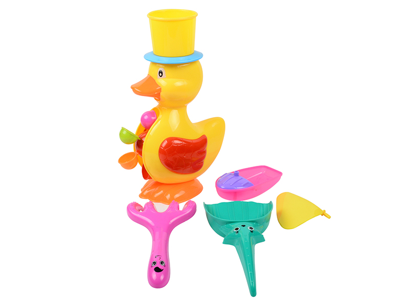 Beach Duck  Waterwheel 4PCS