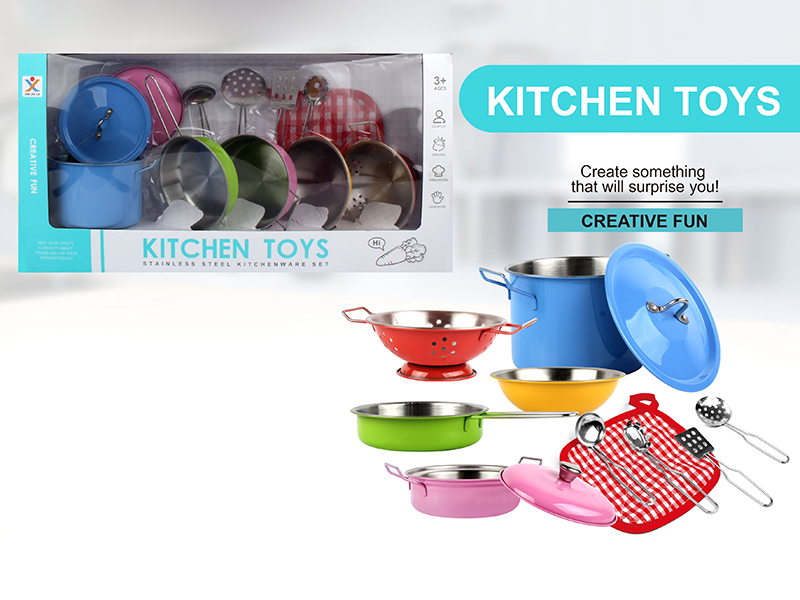 Stainless Steel Tableware( Stoving Varnish)