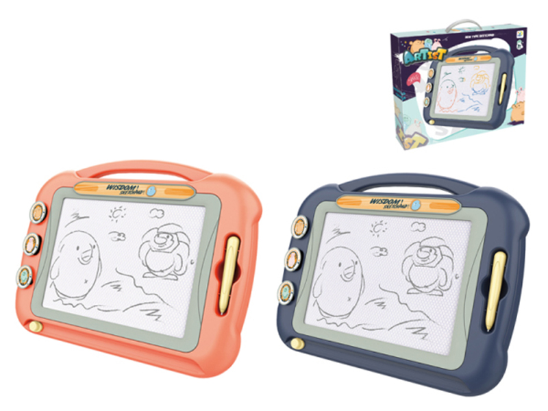 Outsize Black And White Magnetism Stamper Drawing Board