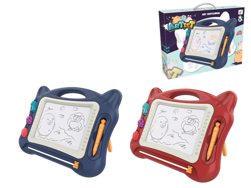 Large Size Black And White Magnetism Stamper Drawing Board