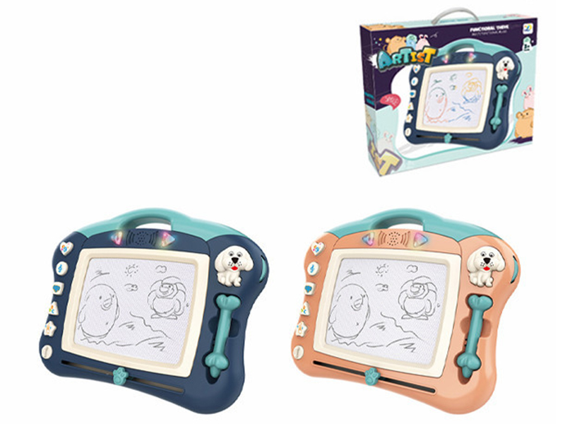 Black And White Magnetism Drawing Board With Light And Music