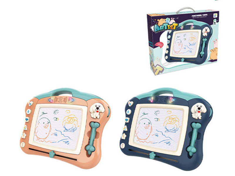 Multicolor Magnetism Drawing Board With Light And Music
