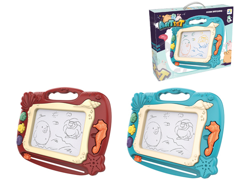 Ocean Black And White Magnetism Stamper Drawing Board