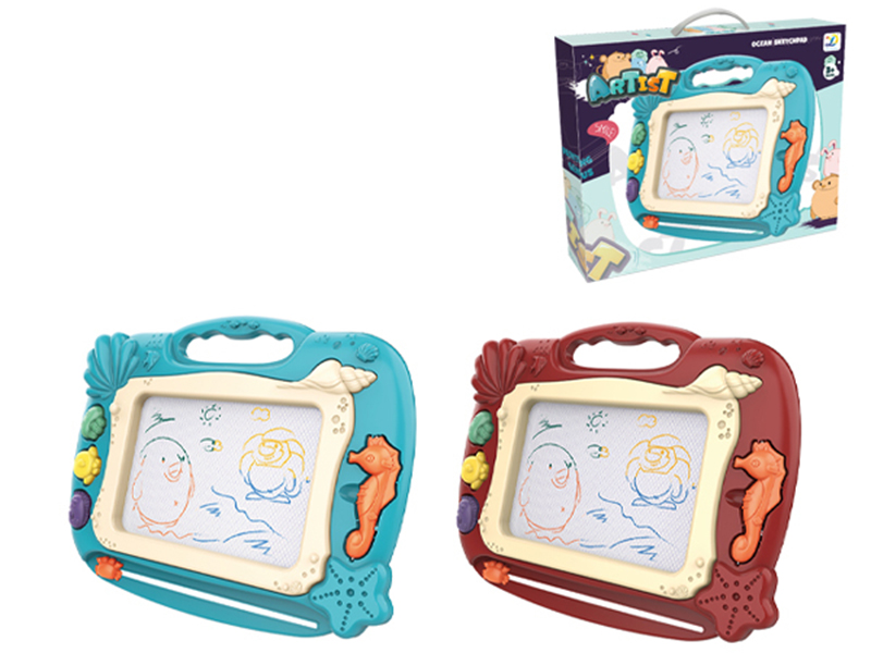 Ocean Multicolor Magnetism Stamper Drawing Board