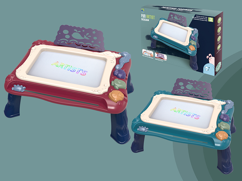 Vertical Ocean Multicolor Magnetism Drawing Board