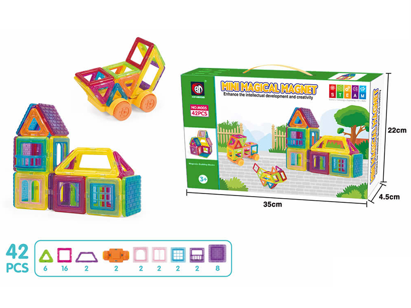 Magnetic Sheet Building Series(Mini)42PCS