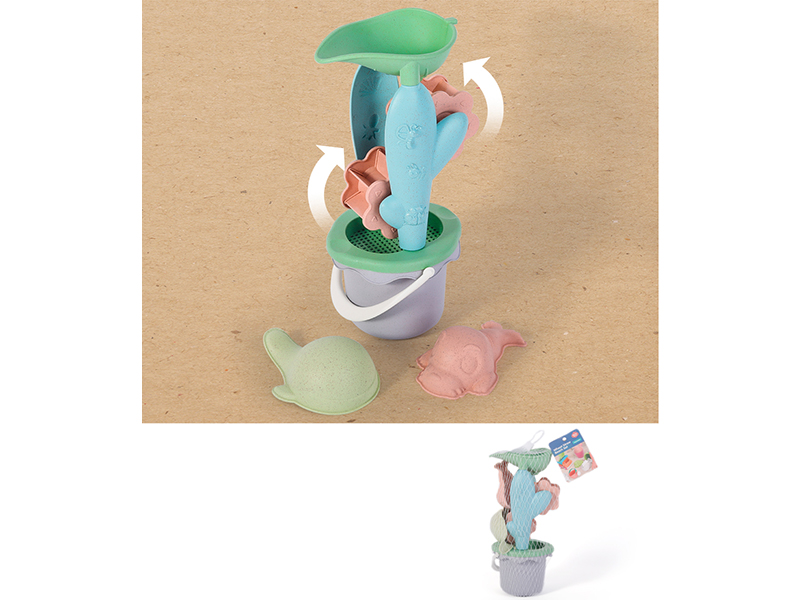 Wheat Straw Beach Toys 4PCS