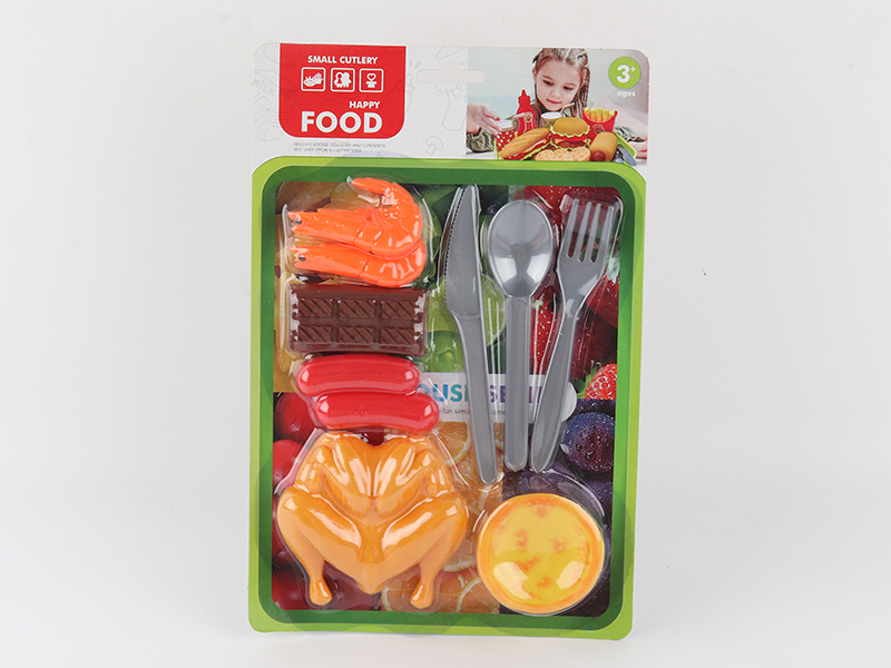 Pretend Play Toy Food Set