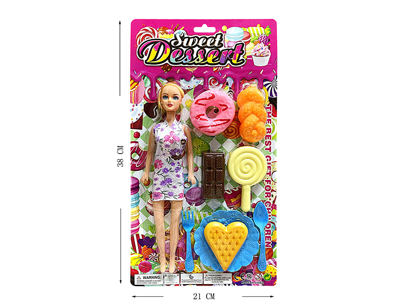 Barbie + Dessert Set