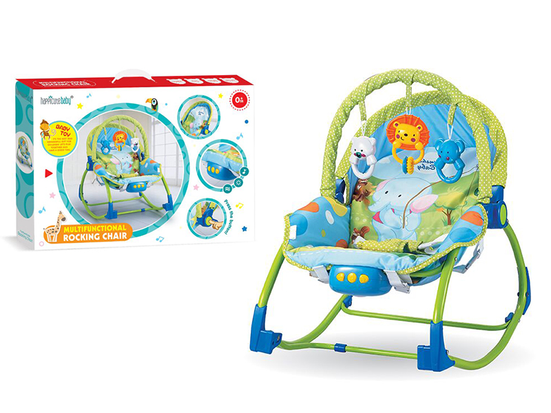 Baby Bouncer With Music(Blue)