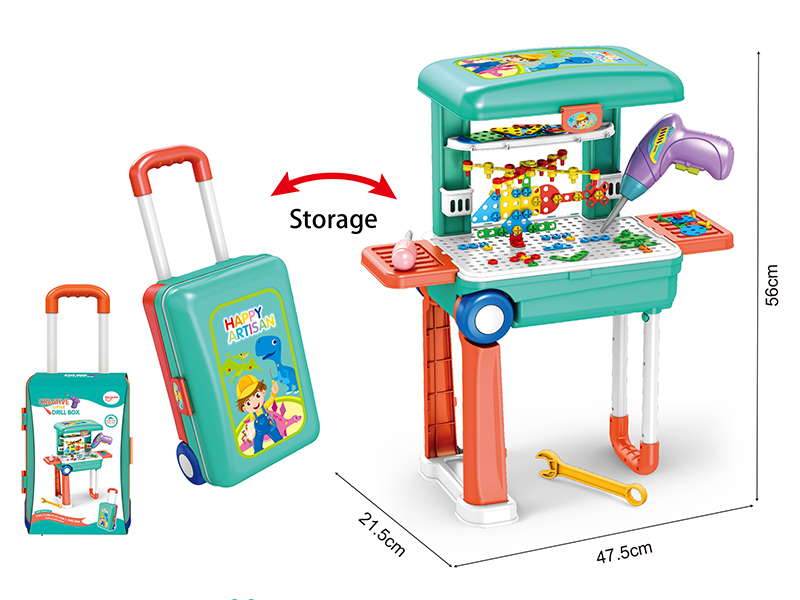 Creative Little Drill Box Trolley Case