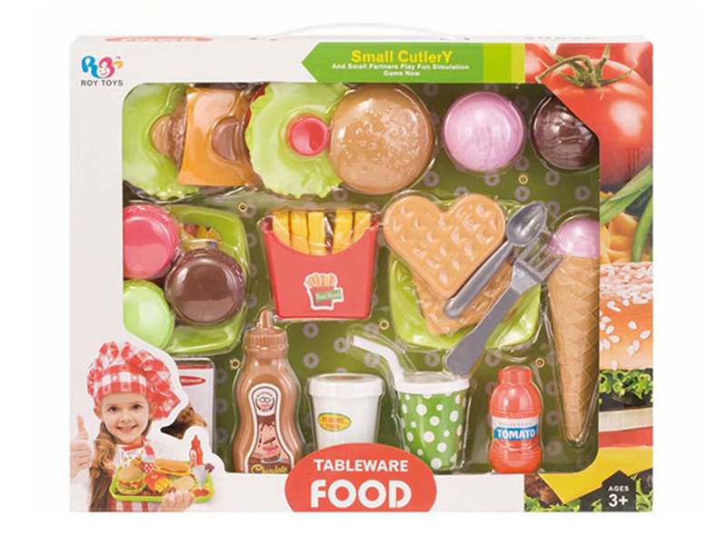 Hamburge Ice Cream Set