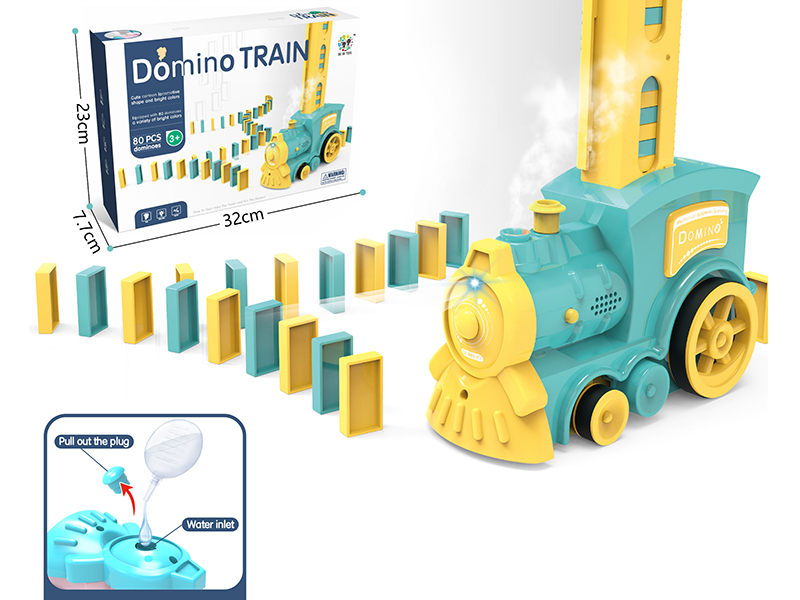 Spray Domino Train 80pcs