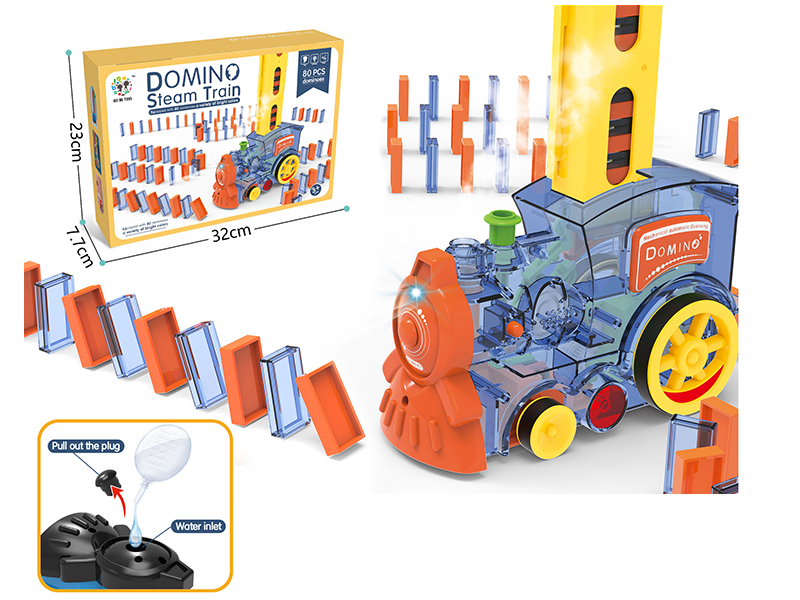 Spray Domino Train 80pcs