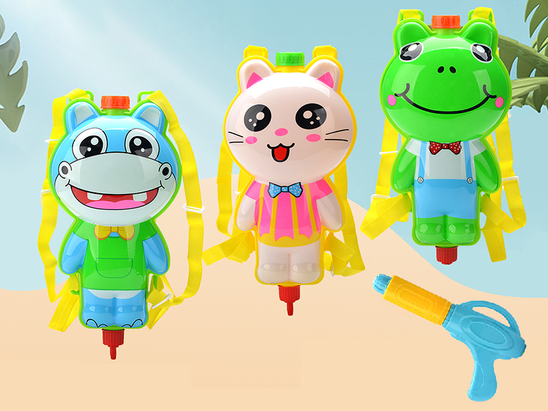 Frog/Hippo/Cat Backpack Water Gun