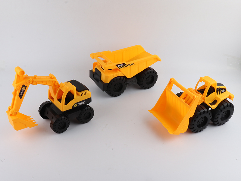 Outsize Slide Excavator + Bulldozer + Dumper