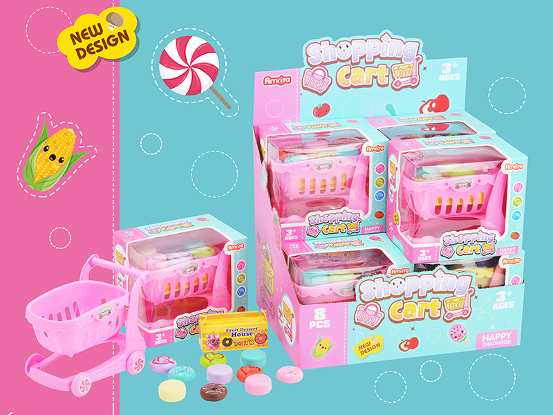 Doughnut Shopping Cart 8pcs