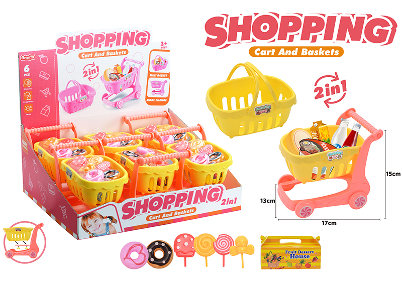 Shooping Cart With Dessert