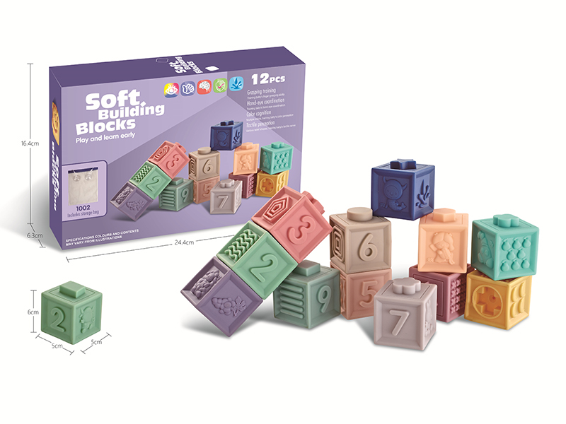 Soft Plastic Number Building Blocks