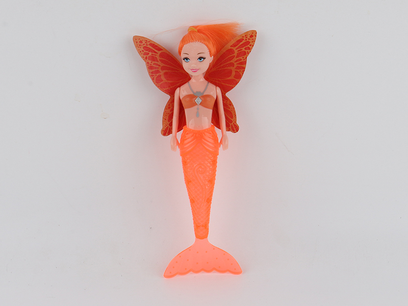 19.5cm Mermaid Butterfly Fairy Doll With Light