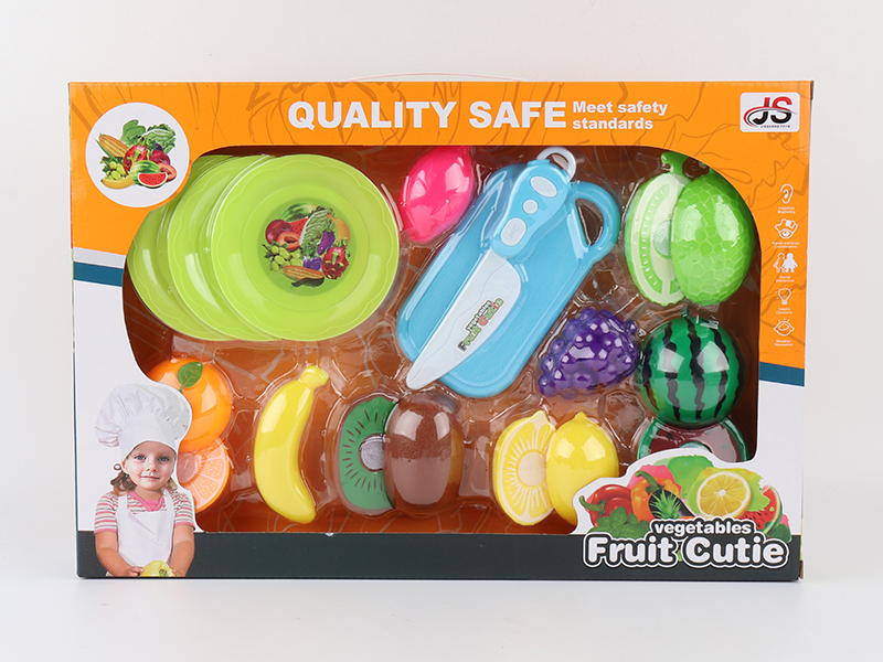 Cutting Fruits Set(With Cutting Board ,Dish)13PCS