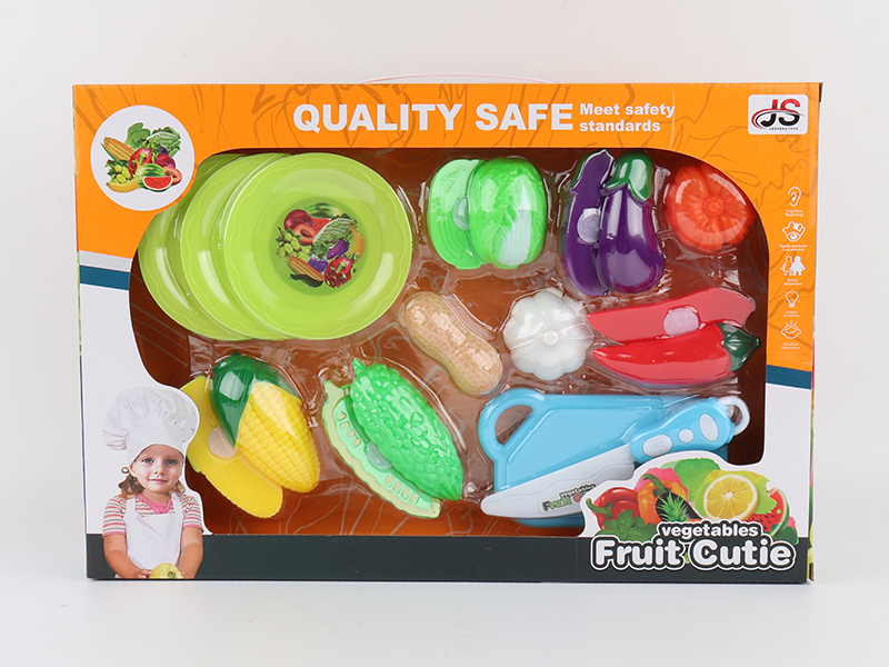 Cutting Vegetable Set(With Cutting Board ,Dish)13PCS