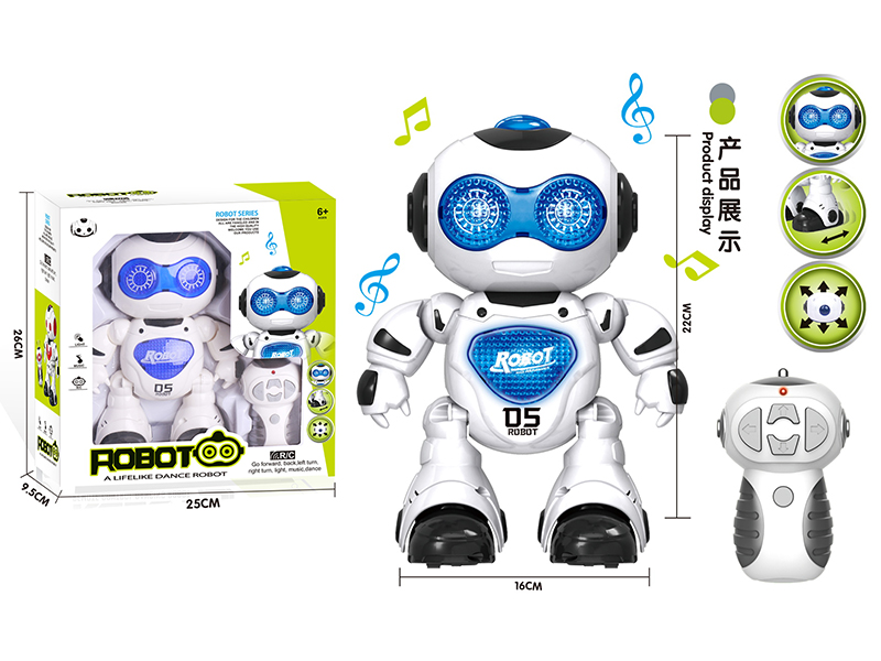 IR Radio Control Dancing Robot