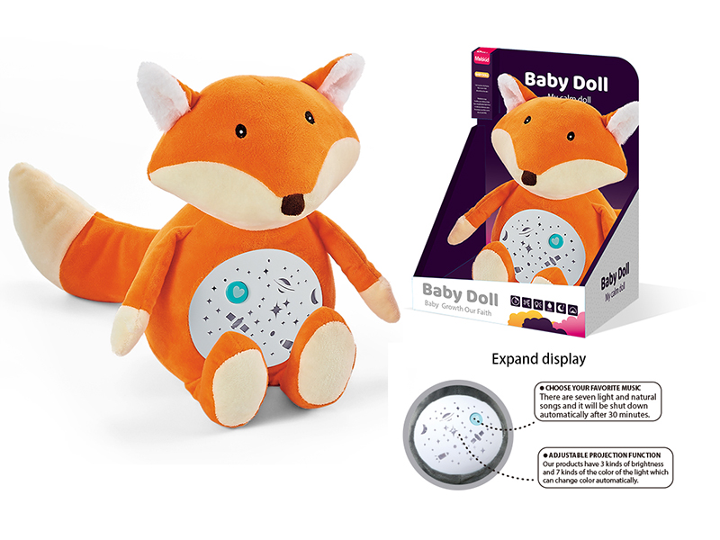 Plush Pacifying Doll (Fox)