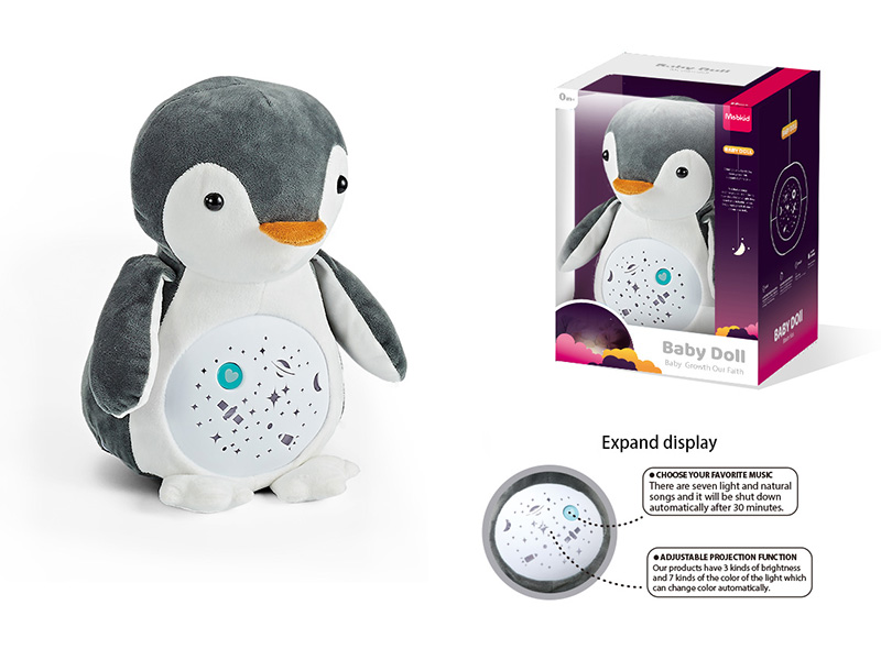 Plush Pacifying Doll (Penguin)
