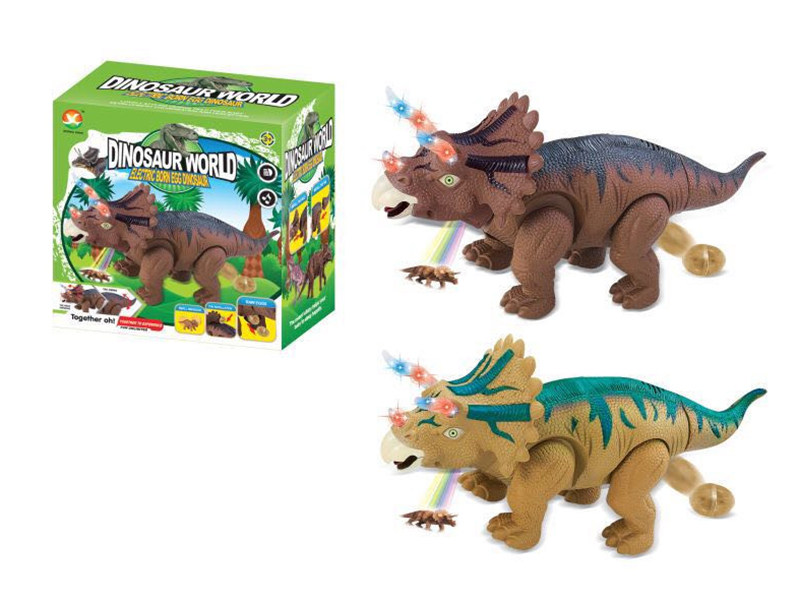 B/O Dinosaur(With Music,Colorful Light,Projection ,Lay Egg)