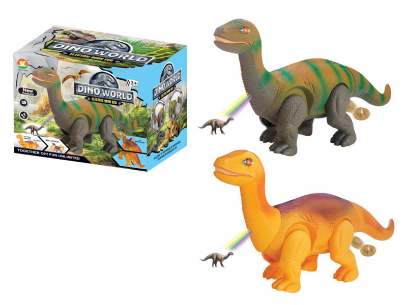 B/O Dinosaur(With Music,Colorful Light,Projection ,Lay Egg)