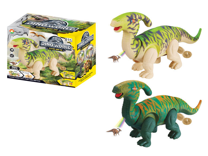 B/O Dinosaur(With Music,Colorful Light,Projection ,Lay Egg)