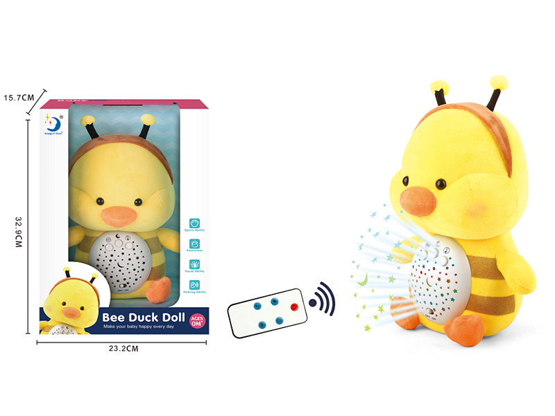 Plush Bee Duck(R/C, Light And Music)