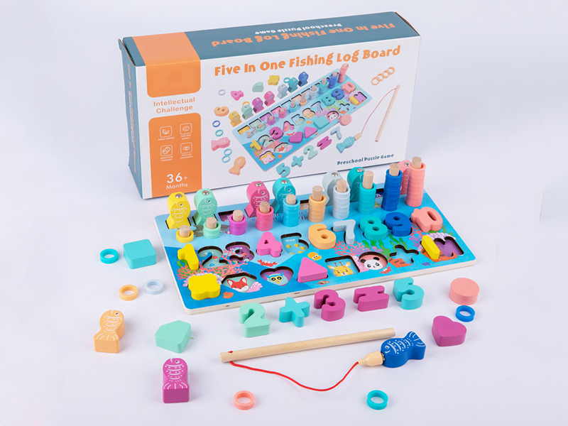 5 IN 1 fishing log board