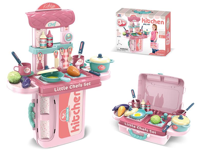 Kitchen Toys Suitcase