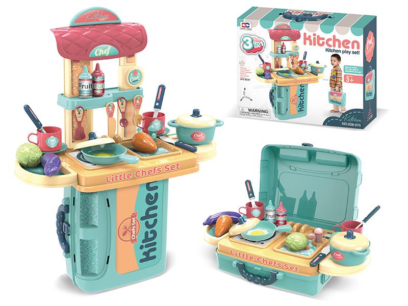 Kitchen Toys Suitcase